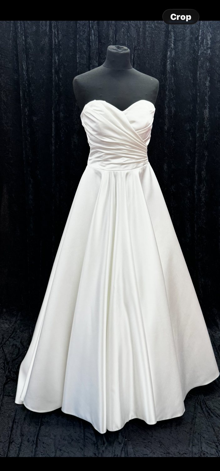 Lace wedding dress at Brides of Bond Street, Leicester
